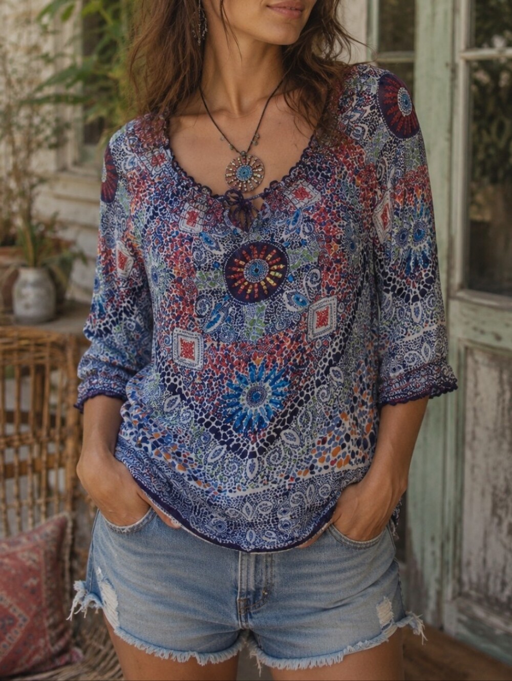 BILA Boho Top
